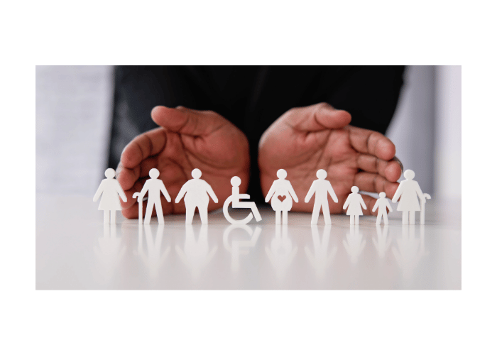 Illustration de la lutte contre l'exclusion, une valeur clé de Médiance 13, visant à favoriser l'inclusion sociale et à soutenir les habitants les plus vulnérables de Marseille.